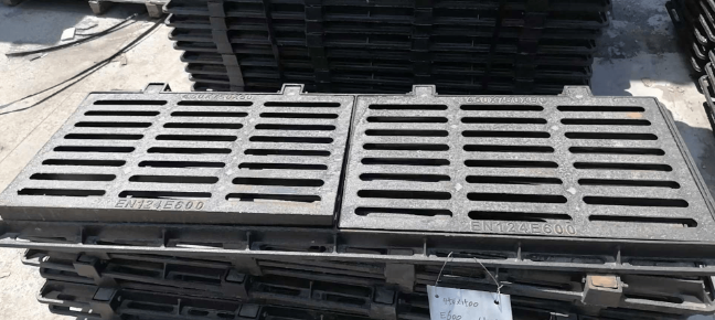 织金球墨铸铁连体双篦展示